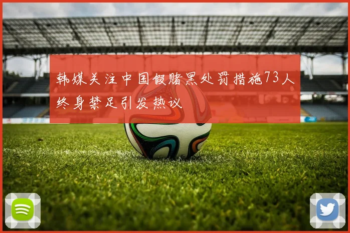 韩媒关注中国假赌黑处罚措施73人终身禁足引发热议